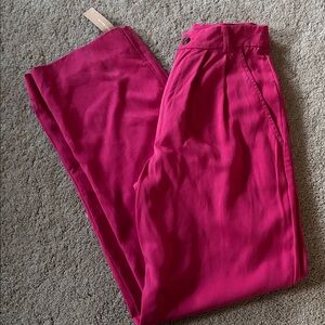 NEW Reformation pink pants 0